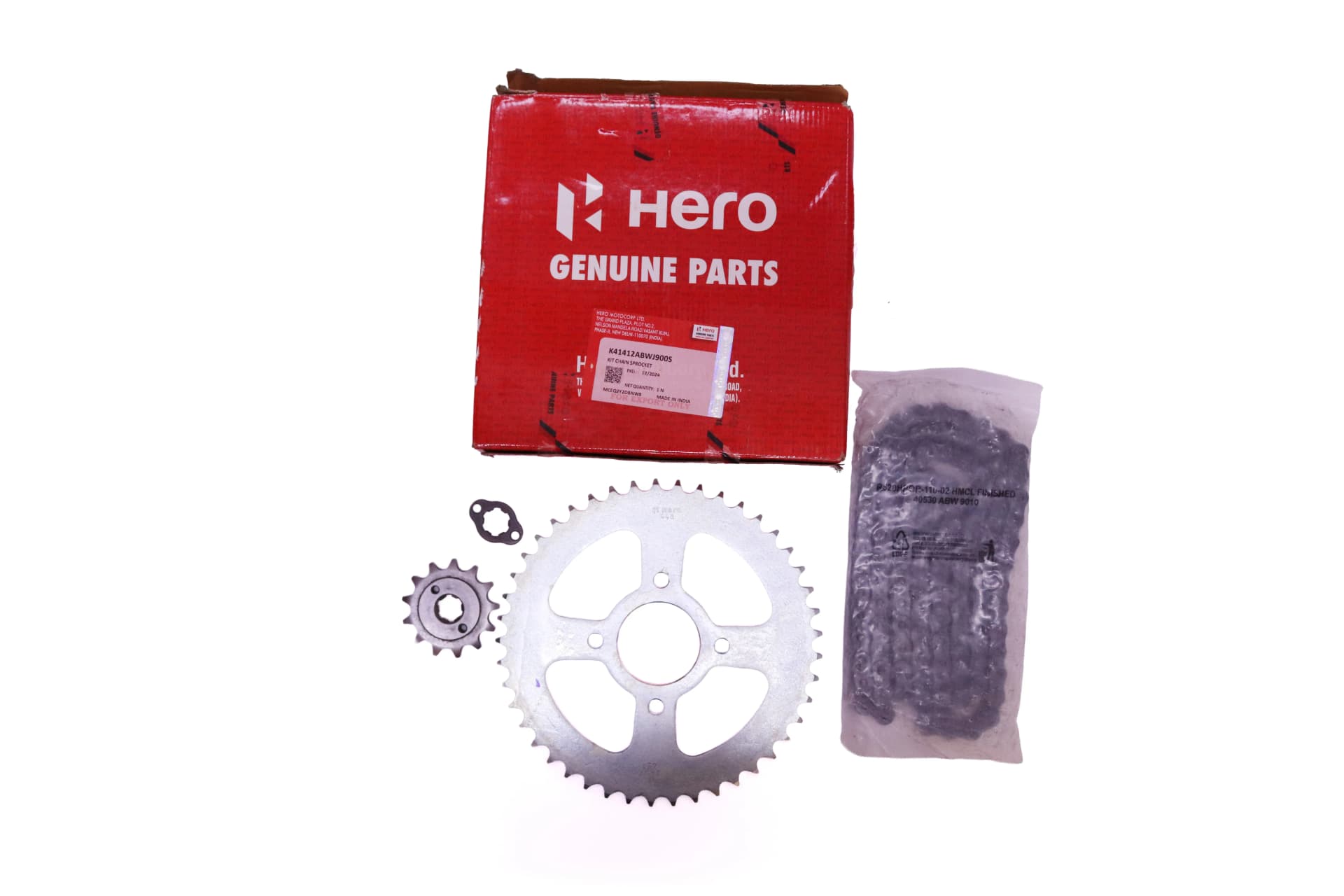 Kit de Arrastre Premium ABWK900 con Platina de Seguridad - Hero XPulse 200 4V / Pro